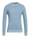 Aeronautica Militare Man Sweater Light Blue Size Xl Cotton