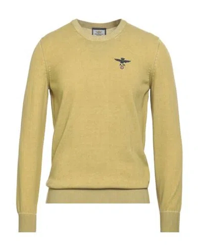 Aeronautica Militare Man Sweater Sage Green Size Xxl Cotton, Viscose