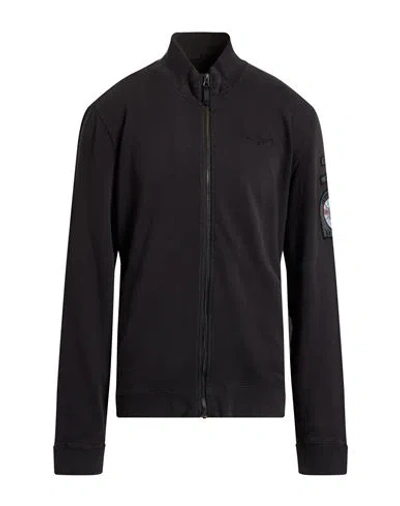 Aeronautica Militare Man Sweatshirt Black Size Xxl Cotton