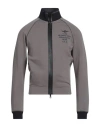 Aeronautica Militare Man Sweatshirt Grey Size S Cotton, Elastane In Gray