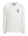 Aeronautica Militare Man Sweatshirt Ivory Size Xl Cotton In White