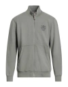 Aeronautica Militare Man Sweatshirt Military Green Size Xl Cotton In Gray