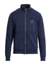 Aeronautica Militare Man Sweatshirt Navy Size M Cotton In Blue