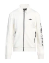 Aeronautica Militare Man Sweatshirt White Size Xxl Viscose, Polyamide, Elastane