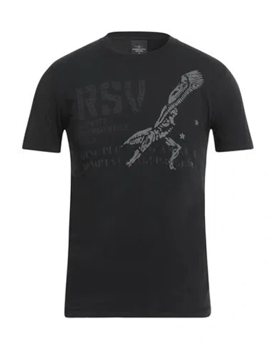 Aeronautica Militare Man T-shirt Black Size S Cotton