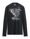 Aeronautica Militare Man T-shirt Midnight Blue Size 3xl Cotton