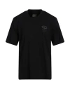 Aeronautica Militare Man T-shirt Midnight Blue Size Xxl Cotton
