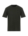 Aeronautica Militare Man T-shirt Military Green Size Xl Cotton In Green