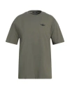 Aeronautica Militare Man T-shirt Military Green Size Xxl Cotton In Green