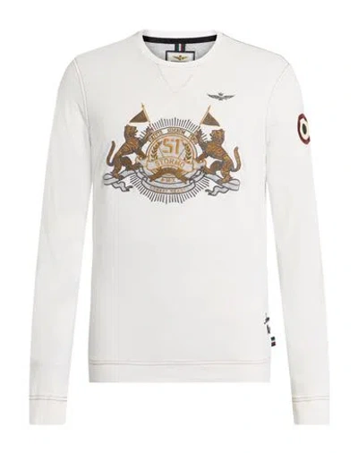 Aeronautica Militare Man T-shirt White Size L Cotton