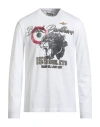 Aeronautica Militare Man T-shirt White Size L Cotton