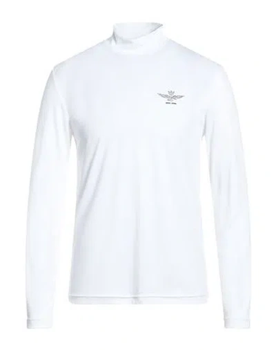 Aeronautica Militare Man T-shirt White Size L Polyester