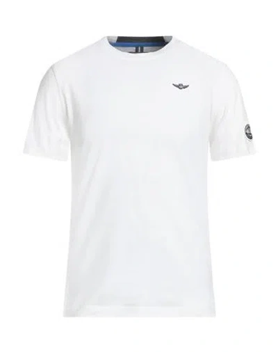 Aeronautica Militare Man T-shirt White Size S Cotton