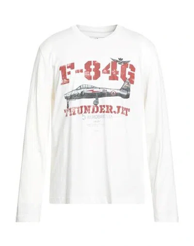 Aeronautica Militare Man T-shirt White Size Xl Cotton