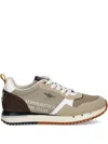 Aeronautica Militare Mesh-panelled Athletic Sneakers In Neutral