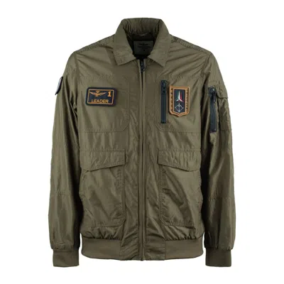 Aeronautica Militare Military Green Frecce Tricolori Pilot Jacket