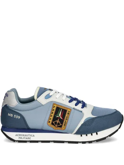 Aeronautica Militare Panelled Sneakers