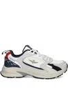 Aeronautica Militare Panelled Sneakers In Gray