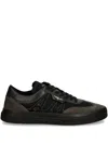 Aeronautica Militare Panelled Sneakers In Black