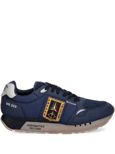 Aeronautica Militare Patch Blue Sneakers