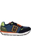 Aeronautica Militare Patch-embroidered Running Sneakers In Multi