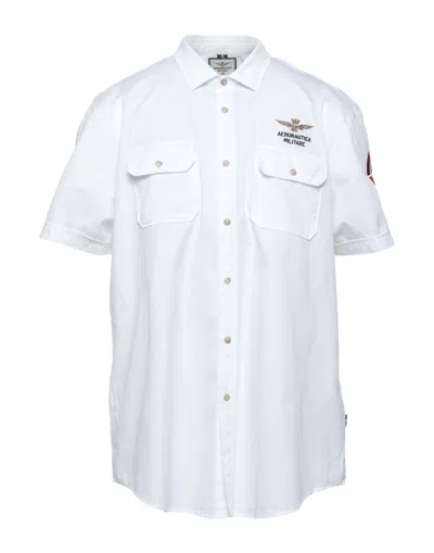 Aeronautica Militare Shirts In White
