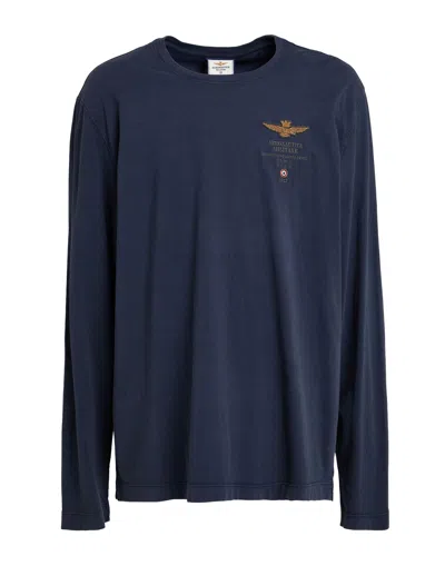 Aeronautica Militare T-shirts In Dark Blue