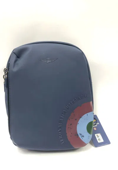 Aeronautica Militare Tracoll Omo Sintetico Handbag In Blue