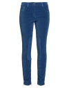 Aeronautica Militare Woman Pants Bright Blue Size 6 Cotton, Elastane In Blue