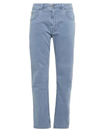 Aeronautica Militare Woman Pants Light Blue Size 33 Cotton, Elastane