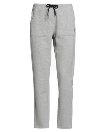 Aeronautica Militare Woman Pants Light Grey Size S Cotton, Polyester, Elastane In Gray