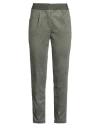 Aeronautica Militare Woman Pants Military Green Size 6 Lyocell, Cotton, Elastane