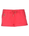 Aeronautica Militare Woman Shorts & Bermuda Shorts Red Size L Cotton, Elastane In Red