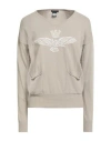 Aeronautica Militare Woman Sweater Beige Size Xl Viscose, Wool, Polyamide, Cashmere In Neutral