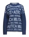 Aeronautica Militare Sweaters In Dark Blue