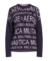 Aeronautica Militare Woman Sweater Purple Size S Wool, Acrylic, Mohair Wool, Alpaca Wool, Polyamide In Purple