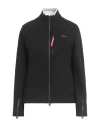 Aeronautica Militare Woman Sweatshirt Black Size Xxl Cotton, Elastane