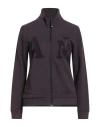 Aeronautica Militare Woman Sweatshirt Midnight Blue Size S Cotton, Elastane