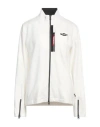 Aeronautica Militare Woman Sweatshirt Off White Size Xl Cotton, Elastane