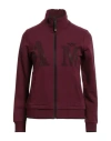 Aeronautica Militare Woman Sweatshirt Plum Size Xs Cotton, Elastane
