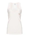 Aeronautica Militare Woman Tank Top Light Pink Size S Cotton