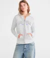 Aéropostale 1987 Faux Fur-trim Full-zip Hoodie In Multi