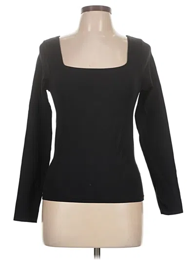 Pre-owned Aéropostale 3/4 Sleeve T-shirt In Black