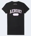 Aéropostale 87 Appliqué Graphic Tee In Black