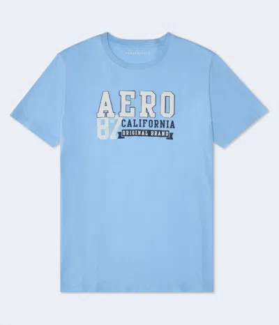 Aéropostale 87 California Appliqué Graphic Tee In Blue