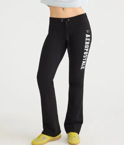 Aéropostale 87 Fit & Flare Sweatpants In Black