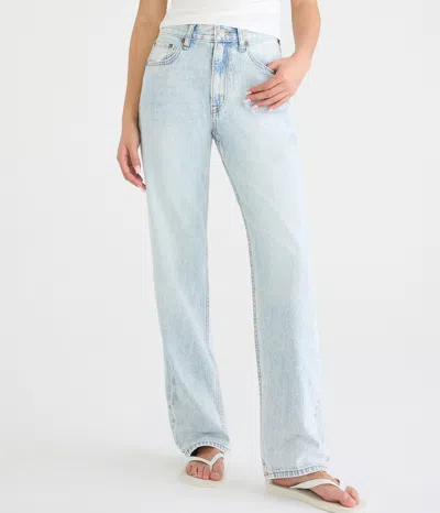 Aéropostale '90s High-rise Baggy Jean In Blue