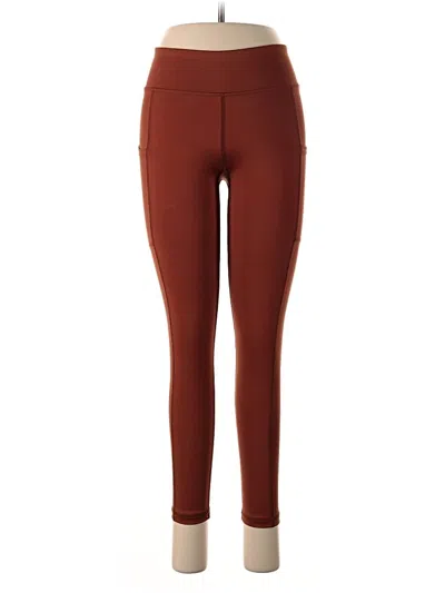 Pre-owned Aéropostale Active Pants In Burgundy