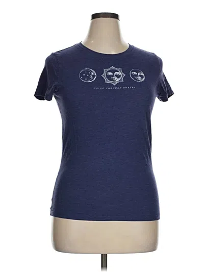 Pre-owned Aéropostale Active T-shirt In Blue