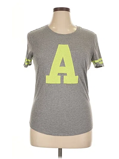 Pre-owned Aéropostale Active T-shirt In Gray